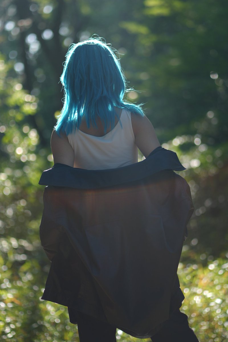 Airisu_0120's tweet photo. SKDY/cos
『赤尾リオン』
　　｢Bye｣

photo➡わたぬきさん https://t.co/Dl8j4TAQ0Y