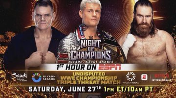 itsjnr_lyricks's tweet photo. IT’S OFFICIAL: Cody Rhodes vs. Sami Zayn vs. GUNTHER for the Undisputed WWE Championship is set for Night of Champions 🔥🔥🔥

#smackdown https://t.co/zNGBKjjzlr