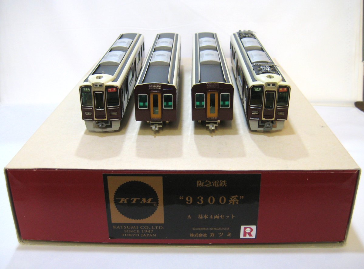 ktmreuse2024's tweet photo. 【大阪店】
阪急9300系
状態: 阪急9300系 基本4両 Aセット (2011年製)
状態:付属品未使用/デカールは劣化の可能性有
価格:322,000円(税込)
※中古品のお取り置きは当日のみとなります。
※ポイントの付与と利用はできません。
#阪急9300系 #PRiVACE #京とれいん雅洛 #中古HOゲージ https://t.co/QUfeuGkSHG