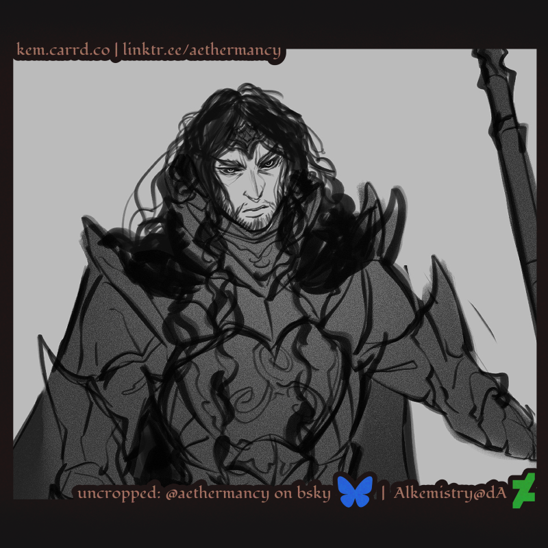 aethermancy's tweet photo. Some sketches from our old Ravenloft Campaign -- have a formerly headless horseman and the Dhampir who wouldn't give up on him. https://t.co/Hm2NnCPTvy