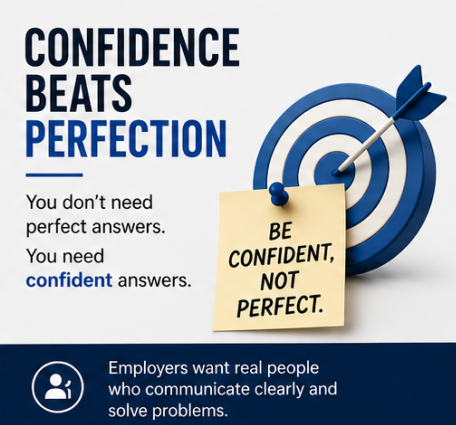 AlecNightfall's tweet photo. You don't need perfect answers.

You need confident answers.

Employers aren't looking for perfection—they're looking for someone who can communicate clearly and professionally.

https://t.co/EKBvW4aeoB

#InterviewPreparation #CareerAdvice https://t.co/h0l0skeMUe