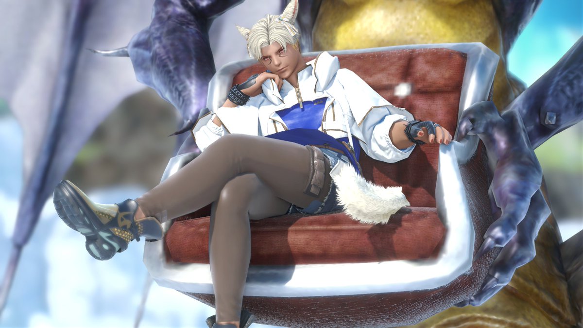 Retsa_FFXIV's tweet photo. 하의를 염색해서 갔더니 공대원들이 보고 힐 말을 잃었다 https://t.co/5Z6vWWpSFJ