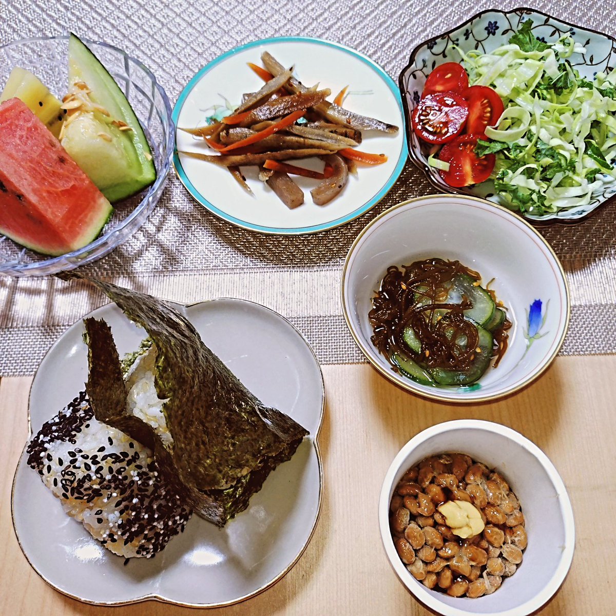 jun_mitsuyasu's tweet photo. 朝御飯🍚 https://t.co/HZbxSBzXAv
