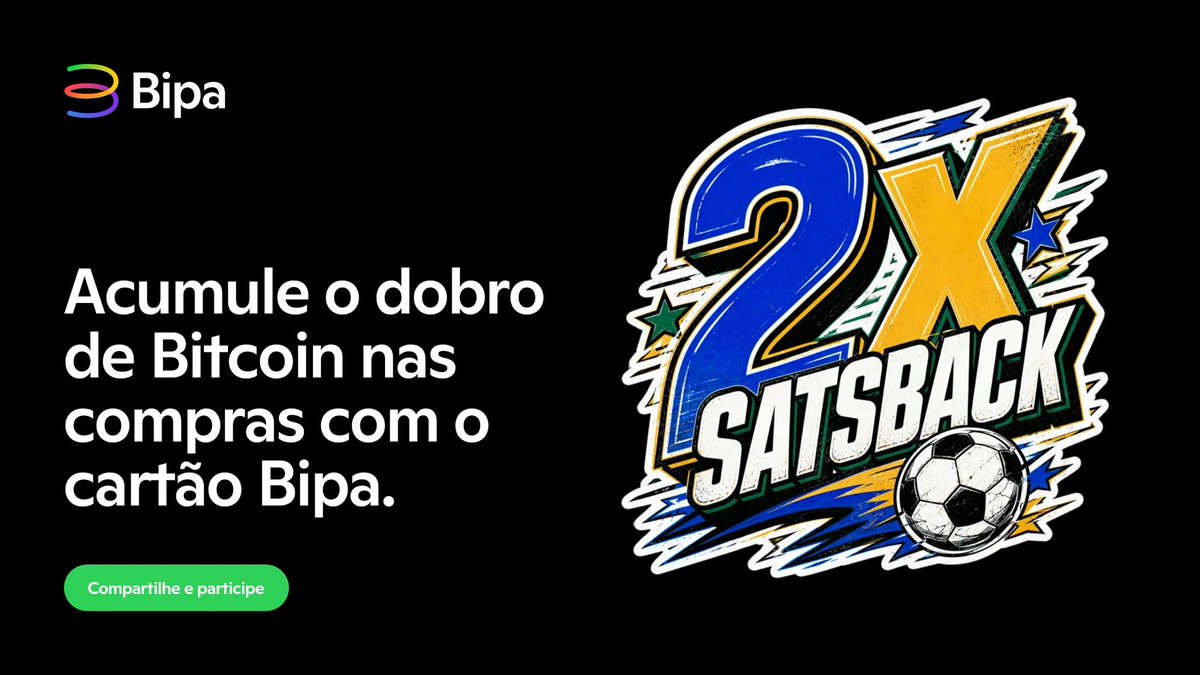 wendsman's tweet photo. Estou ganhando cashback em dobro com a @usebipa durante a Copa! https://t.co/qqtJ7GuIqE