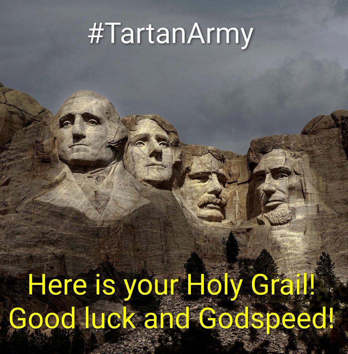 CharlieMike1376's tweet photo. Tartan Army, here is your Holy Grail. An epic side quest which would garner a great stat boost, +10 admiration and charisma for your main quest. Good luck and Godspeed. https://t.co/wz1HEnQtme