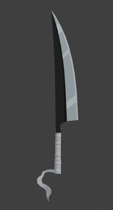 CoolDevss's tweet photo. Zangetsu Sword (COMMS OPEN) (Discord in bio) #Blender #RobloxStudio #RobloxDev #3DModeling #Roblox #Bleach #Anime https://t.co/N0a1n5mlpO