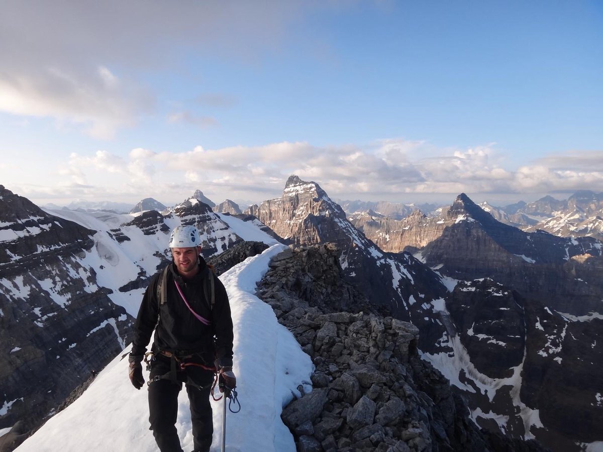 DanWilliamsAB's tweet photo. Keenan is right. We have an incomparable treasure in the Canadian Rockies. The purpose of the park is for Canadians to visit! If we -citizens- don’t have meaningful access then the park is failing Canadians. 

I grew up in Banff and Jasper every weekend, eventually learning to ski and climb on our most majestic peaks- I want my son to know the same beauty. Unfortunately, if this keeps up, access to the Rockies will be sold to the highest international bidder rather than conserved for our children.