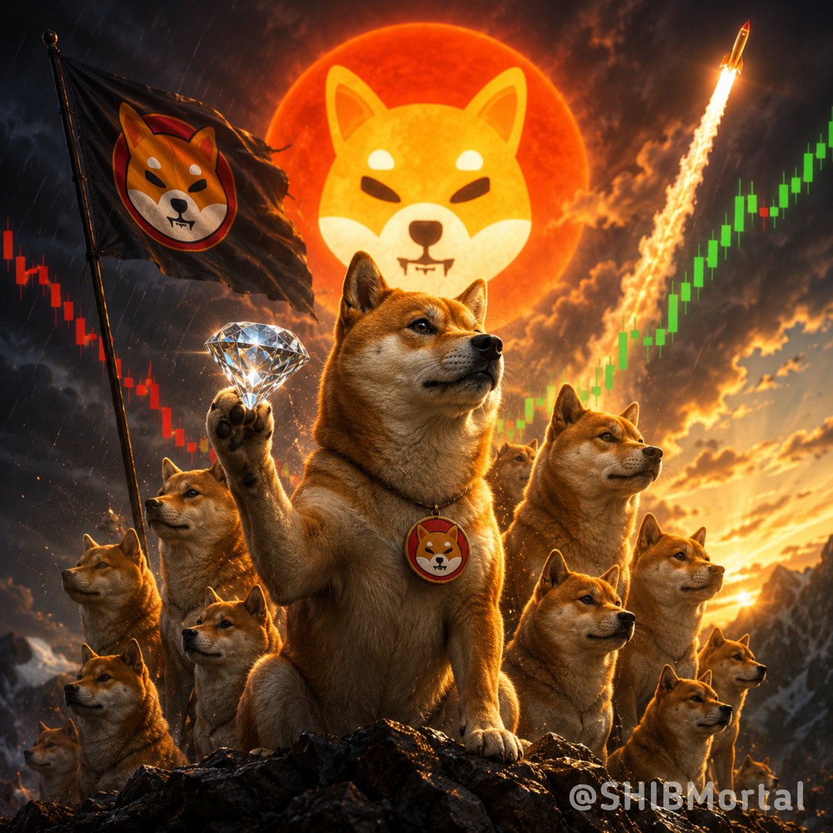 SHIBMortal's tweet photo. Shiba Inu holders staying diamond-handed through the dips 🔥

The pack is united and the momentum is quietly building. When that breakout hits, it’s going to be explosive!

Who’s still in this with me? Let’s hear your strongest $SHIB conviction in the replies 👇🚀 https://t.co/aTG4adaVVU