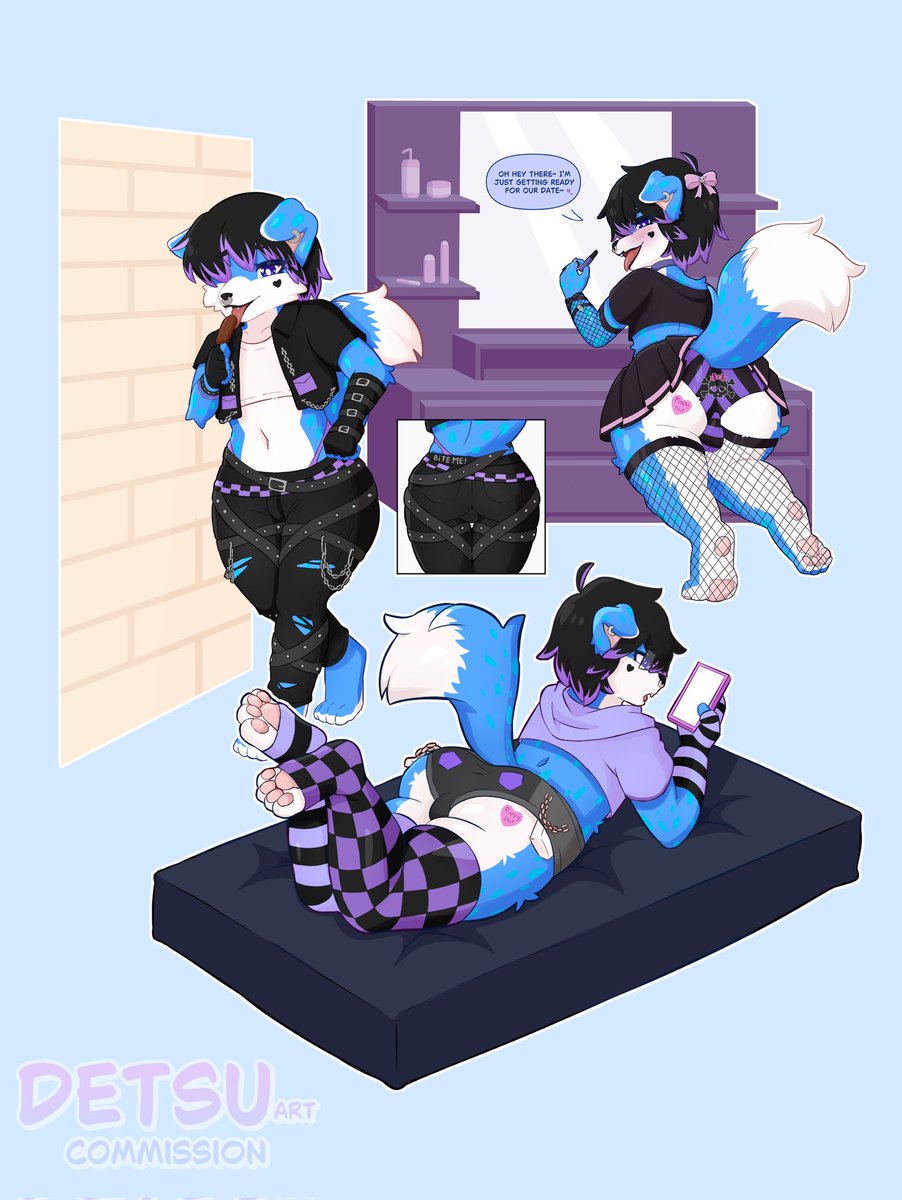 DetsuArt's tweet photo. Comm ~ https://t.co/uKe1Qlf6zE