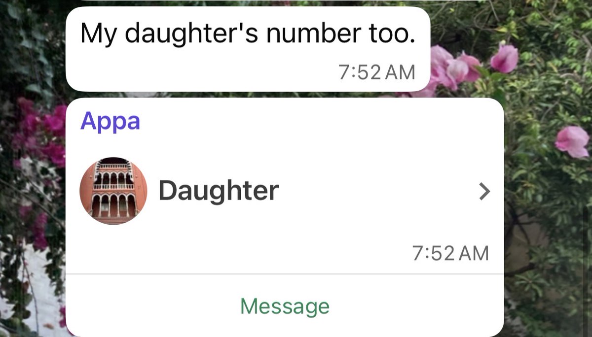 iamdatemike's tweet photo. unable to get over how my father has saved my number on his phone.

The man says it will be easy for someone to call me during an emergency. I see the logic, but still 😭😭😭 https://t.co/MCWBP14JdV