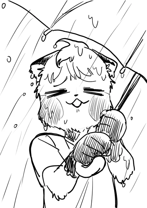 ずっと雨でお外出れな～い! 