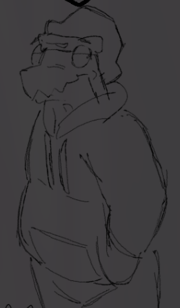 SuperBlue4119's tweet photo. Used thinner lines and I like it! might use it 
and I colored the lineart
Sketch by @Squawkk_!! (Ty gng)
[#furry #scalie #art] https://t.co/Fb2k2pDA00