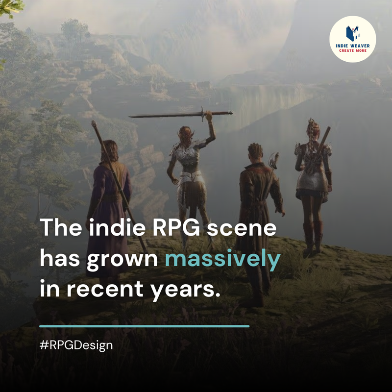 IndieWeaver's tweet photo. More creators than ever are publishing:
📚 Adventures
🎲 New systems
🗺️ Setting guides
What’s driving it?
Accessible tools, passionate communities, and players eager to try new worlds.
We’re excited to see what creators build next.
#IndieRPG #TTRPGCreators #GameDesign https://t.co/k5Fge7HwKU