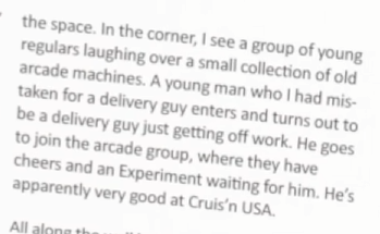 CLASS3EBOUND's tweet photo. I'm sure this has probably been already pointed out before but in the article for Riley's bar, Leeroy is mentioned! #tadc #tadcspoilers https://t.co/bHmaiqvI4w