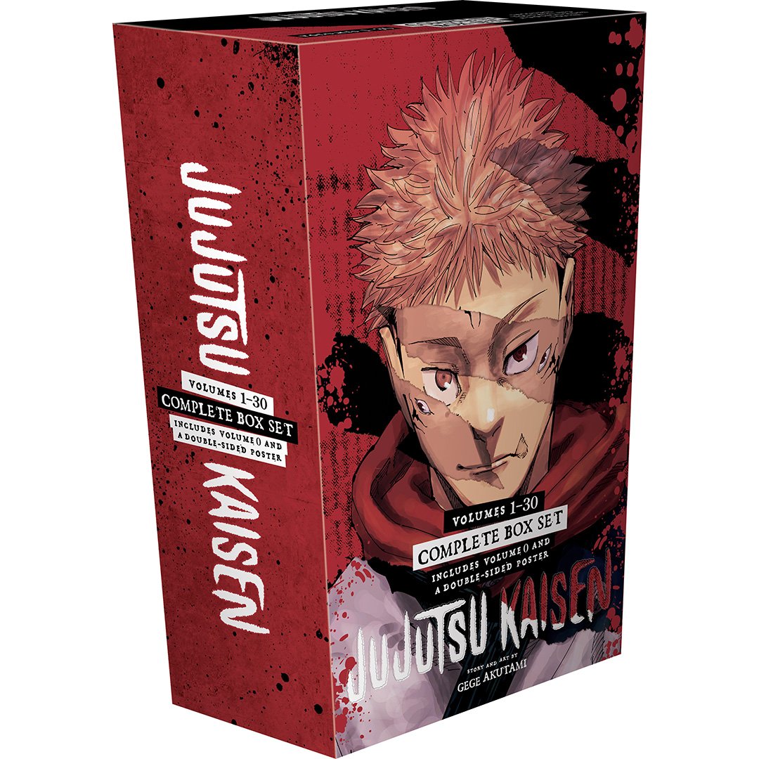 Go_Jover's tweet photo. JJK Manga Complete Box Set

From Volune-0 to Volume-30

Releases on October 27, 2026

Costs 370$ https://t.co/Gy8jwYZhTe