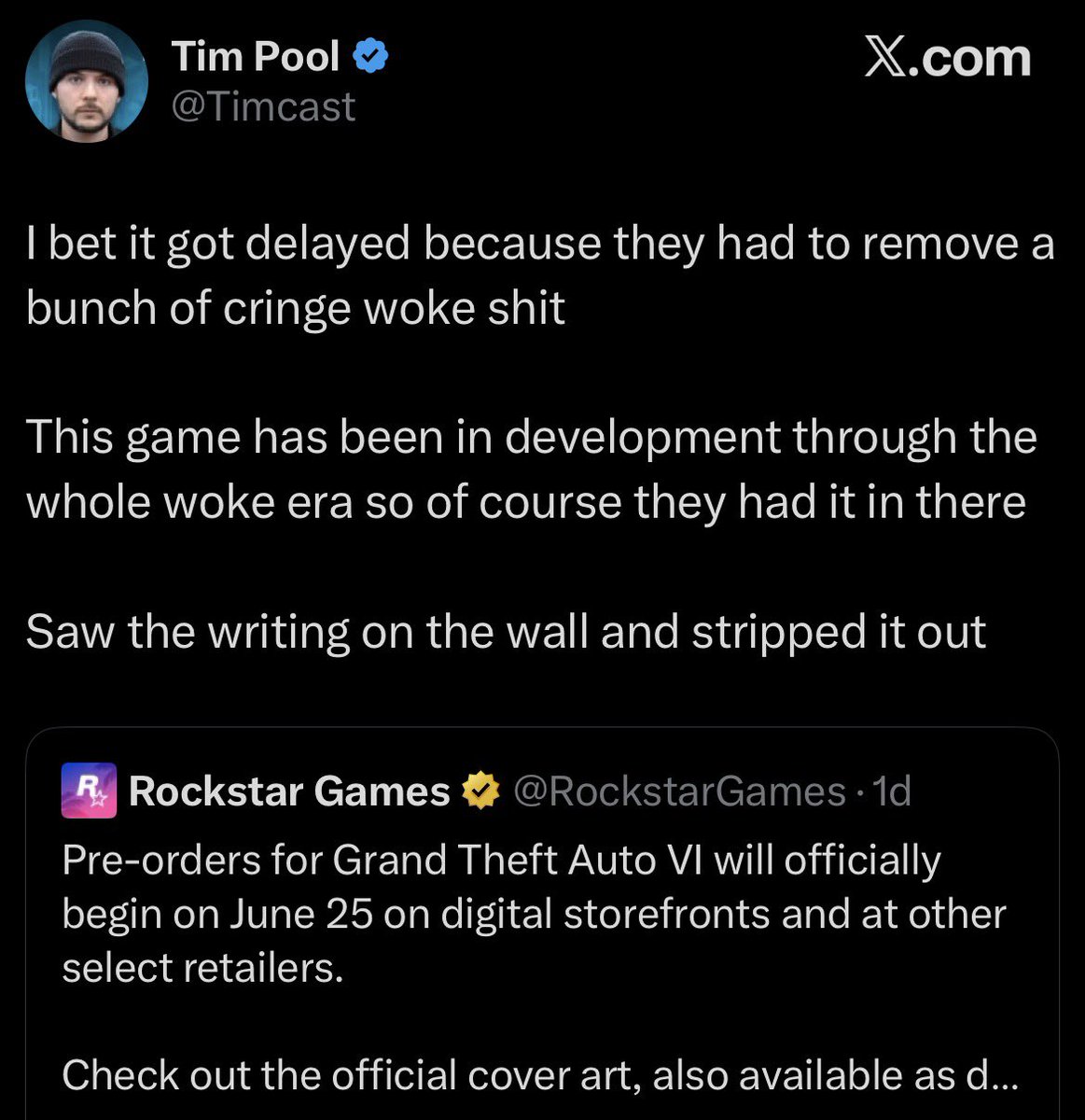 NebsGoodTakes's tweet photo. losing my fucking mind https://t.co/7FV4y6WpO6