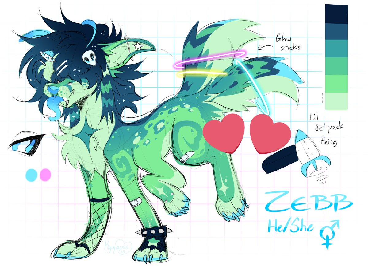 Neogatormutt_'s tweet photo. @homeworkfordogs Id love to see my creature in that style! Its so good https://t.co/gJkz9gXDA8