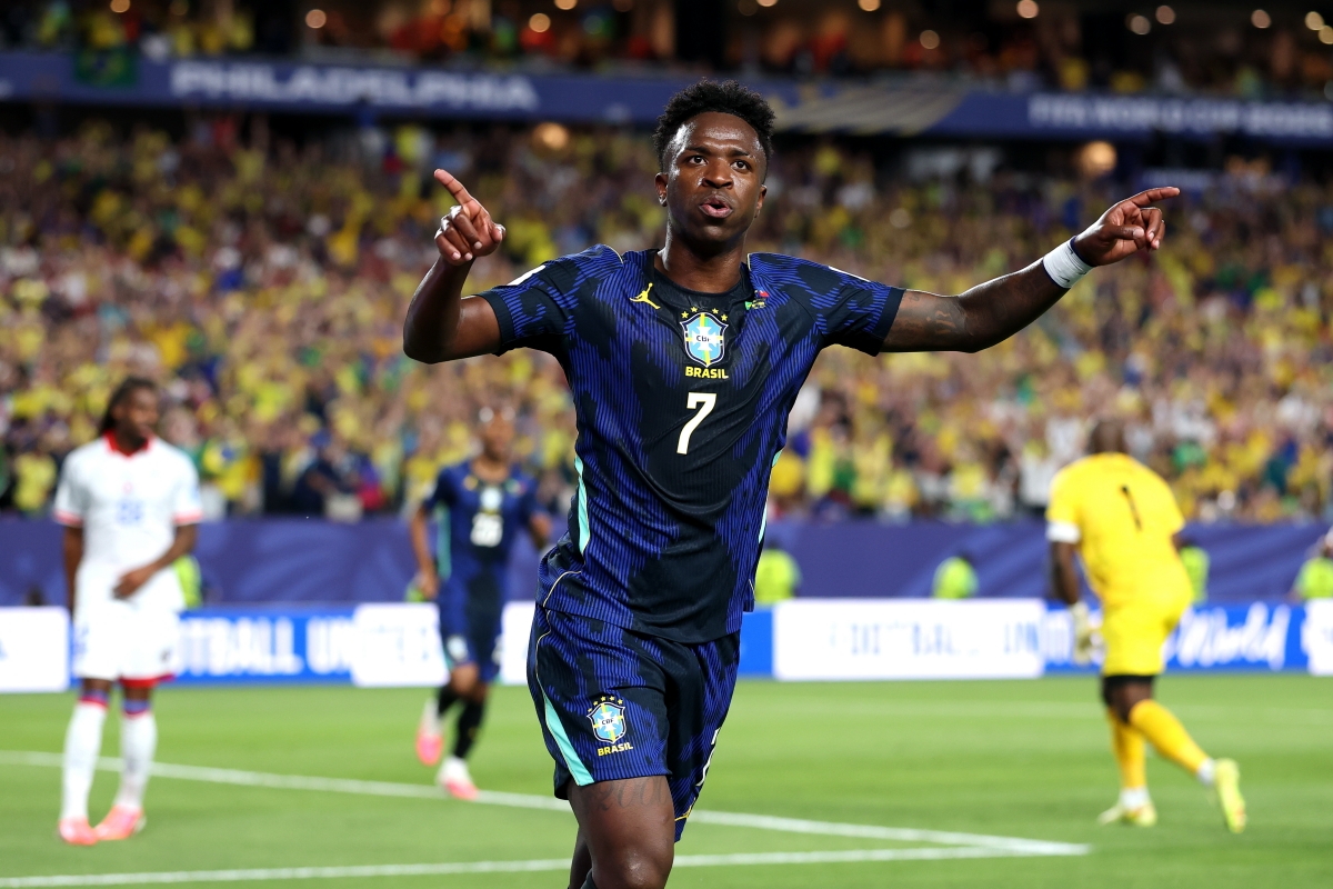 SoccerKingJP's tweet photo. 🇧🇷試合結果🇭🇹
ブラジルがハイチに3発快勝！　クーニャが2得点、ヴィニシウスは2戦連発
https://t.co/Ow3Yr6zJUZ

🗣編集部より
「最多5回の優勝を誇る王国ブラジルが、初出場のハイチ相手に貫禄の3－0勝利。ヴィニシウスは全得点に関与しました」 https://t.co/NPJDVFVmMd