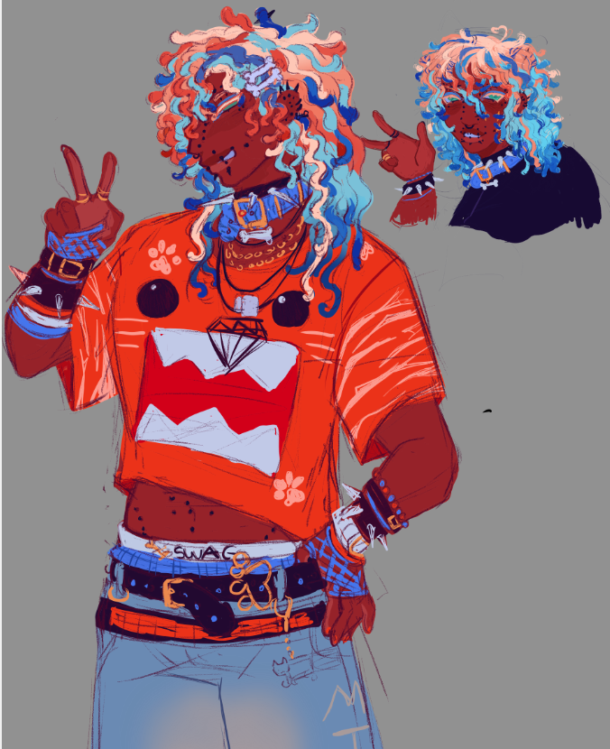 SUKYUUNA's tweet photo. #oc milan redesign woo https://t.co/TlPI9Ok5xZ