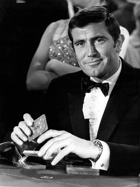 DoubleODispatch's tweet photo. June 20, 1969: George Lazenby wraps his final day of filming for "On Her Majesty's Secret Service" at Pinewood Studios. This likely consisted of pickups and reshoots instead of pivotal scenes, but nonetheless marked the end of his brief but memorable tenure as 007. https://t.co/vbOC0hGy2d
