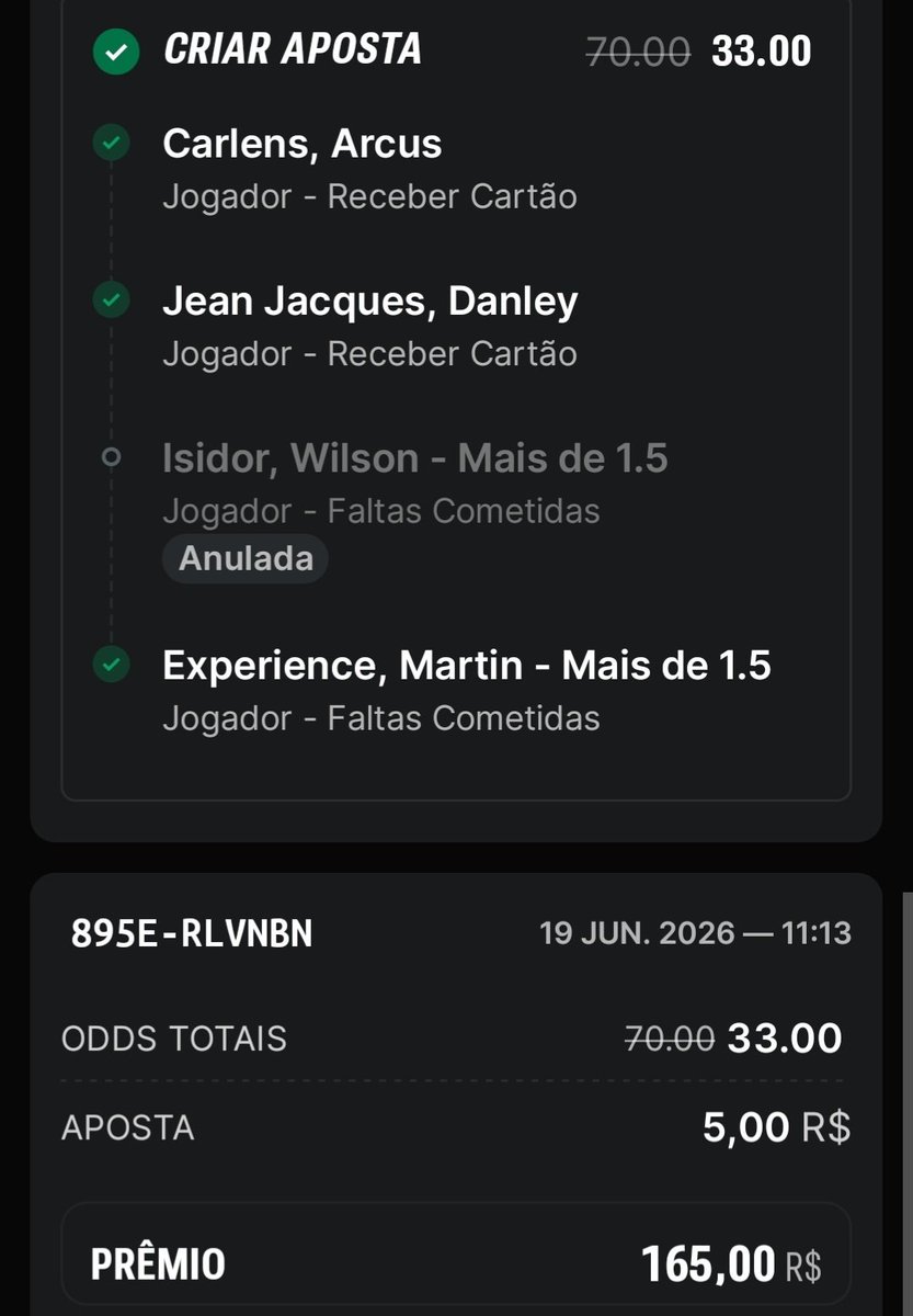 Gux32l's tweet photo. @APalpites Cara vc é foda dms, peguei atrasado com odd baixo, mas valeu demais

De verdade mesmo obrigado https://t.co/UEKrfD5iV8