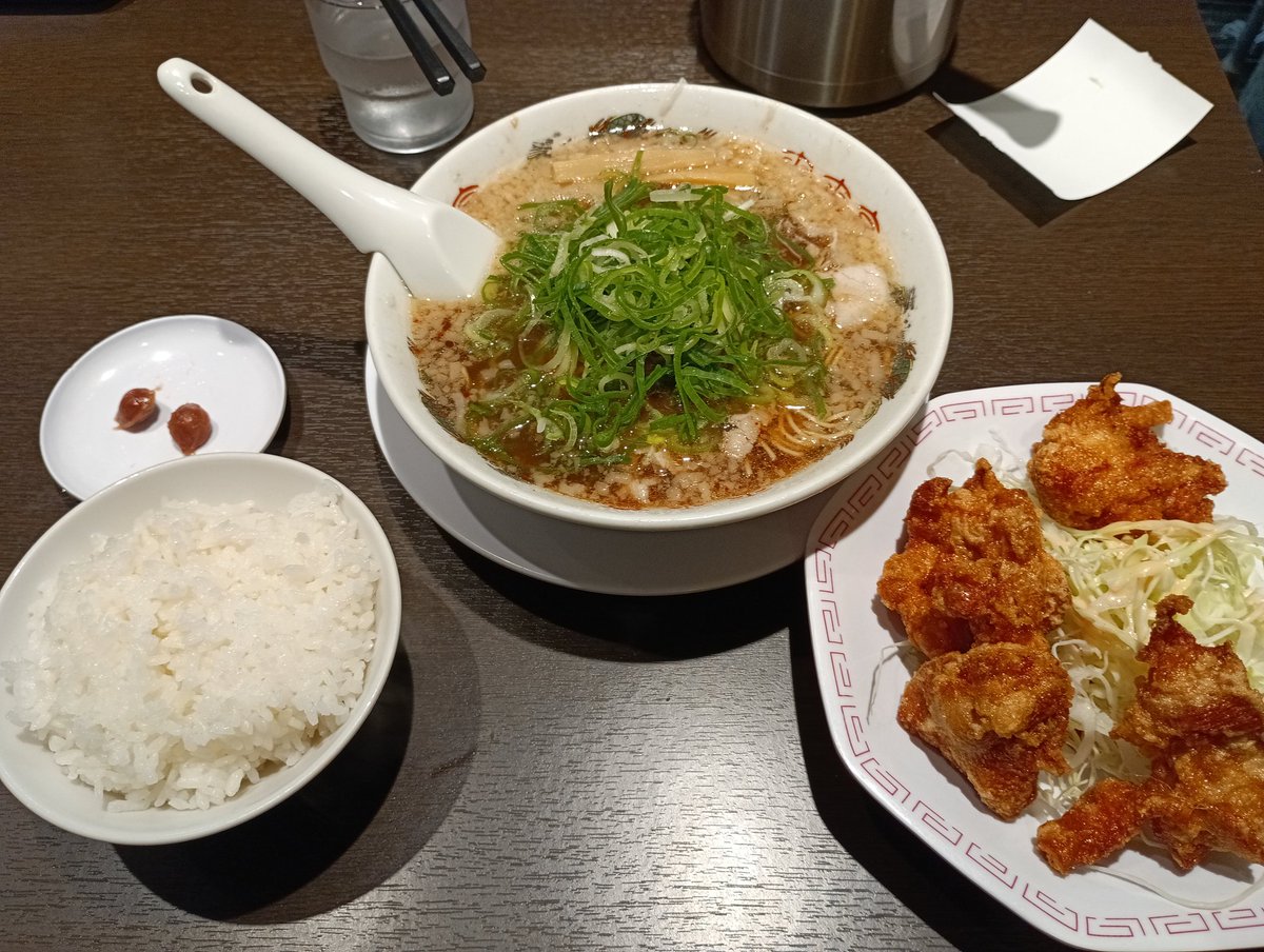 RouWolf0's tweet photo. 久しぶりの来来亭！ https://t.co/yKjnONW8Fm