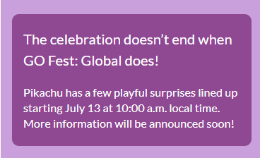 thepokemodgroup's tweet photo. We will have an event called the "Special Anniversary Pikachu Celebration" from July 13 at 10am to July 20 at 8pm

There will be many Pikachu, but the highlights are Pikachu Rock Star and Pikachu Pop Star

https://t.co/sW7n0iROOw
#Datamine #PokemonGO