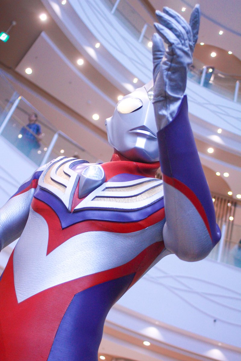 gr_9__'s tweet photo. かっこよかったです💜

#ウルトラマンティガ
#コクーンシティ https://t.co/yN1J7CAtlw