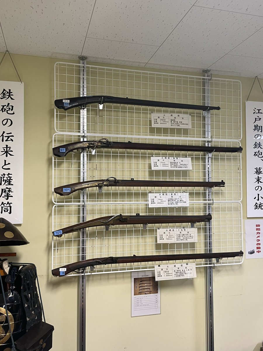 yahou555's tweet photo. 土浦駐屯地（武器学校）の小火器展示コーナーの展示物一覧1 https://t.co/ldabGhJP8r