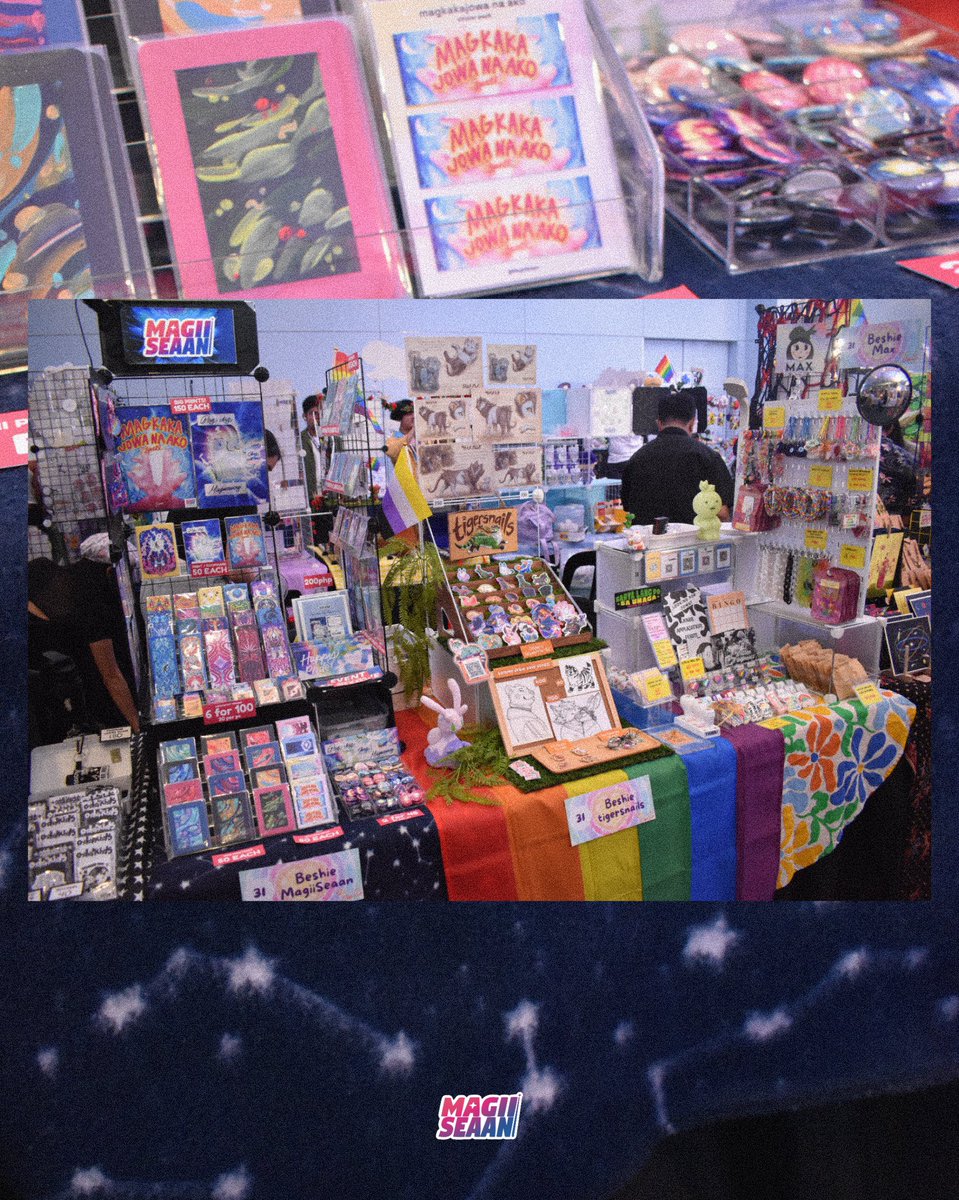 MagiiSeaan's tweet photo. π³οΈβπQUEERLAYAAN OPEN!π³οΈβπ
Doors are open! Tara na't maging malaya this Queerlayaan! β¨
#Pride #Queerlayaan #StickerConMNL #QueerArt
πQueerlayaan w/MgaBeshieKo π³οΈβπ Table 31 (near the stage)
π June 20, 2026
π Bayanihan Center
β° 10AM-8PM
ποΈ β±100 Entrance Fee https://t.co/iB661fyM0k