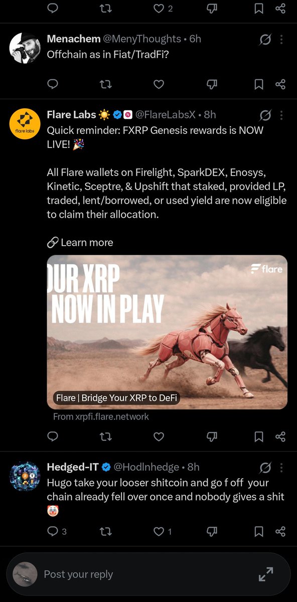 whale589's tweet photo. This is a SCAM, do not interact with it you will lose your funds @FlareNetworks @0xQuantic @FlareDevHub REPORT AND BLOCK https://t.co/W9rtpxKYSi