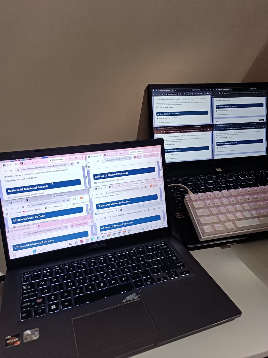pshooninluv's tweet photo. bts day 3 gensale buka 10 tab beda² chrome https://t.co/V5h5TqCH0z