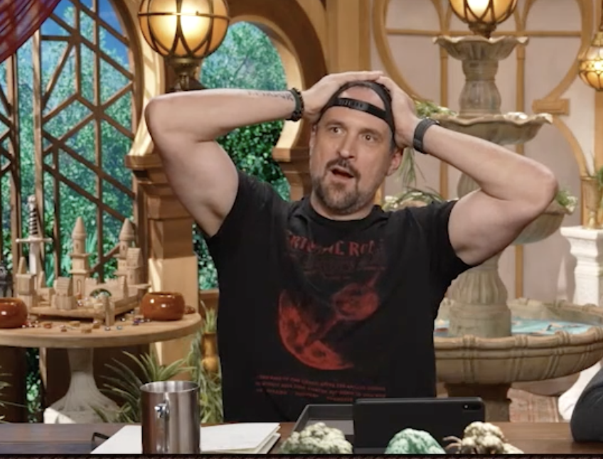 capttusktooth's tweet photo. rewatching the soldiers table #criticalrolespoilers https://t.co/YnzmhOfuoC