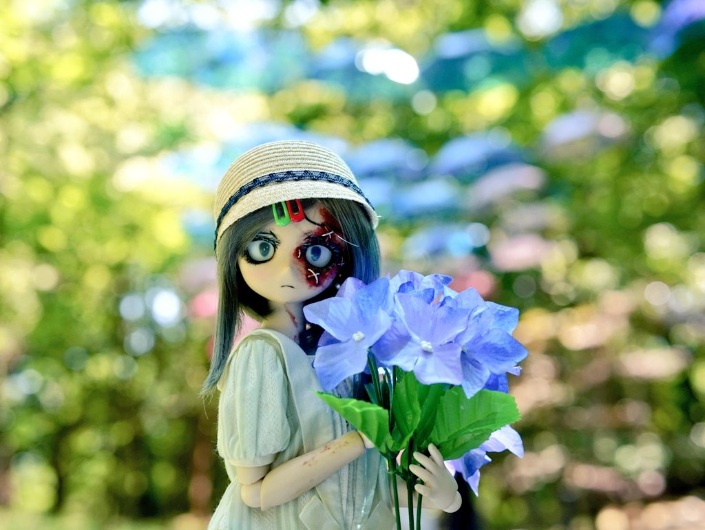 お昼休みに一枚だけドールの写真をはろう 幸薄子💐