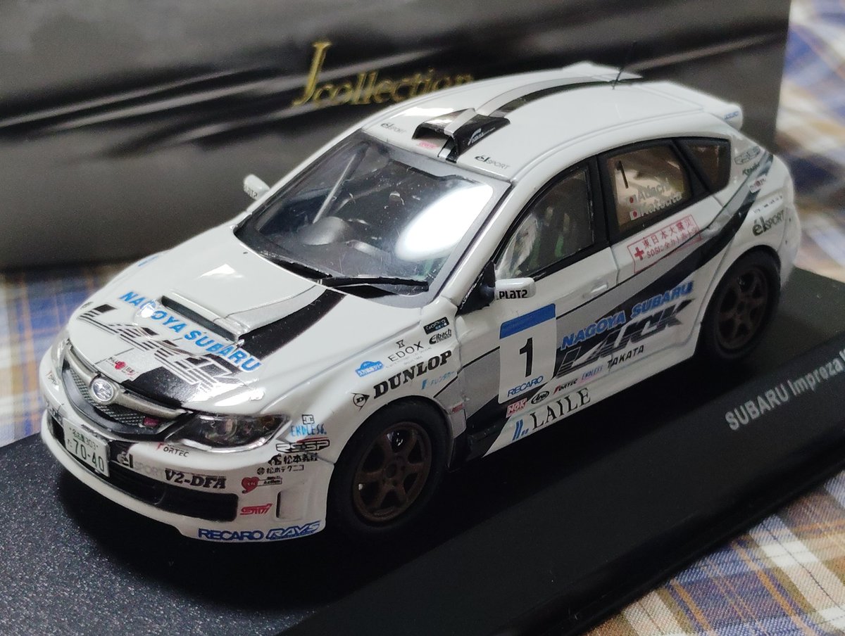 意外と好きなこの1台 Vol.003 J-collection 1/43 ラック 名スバルDL