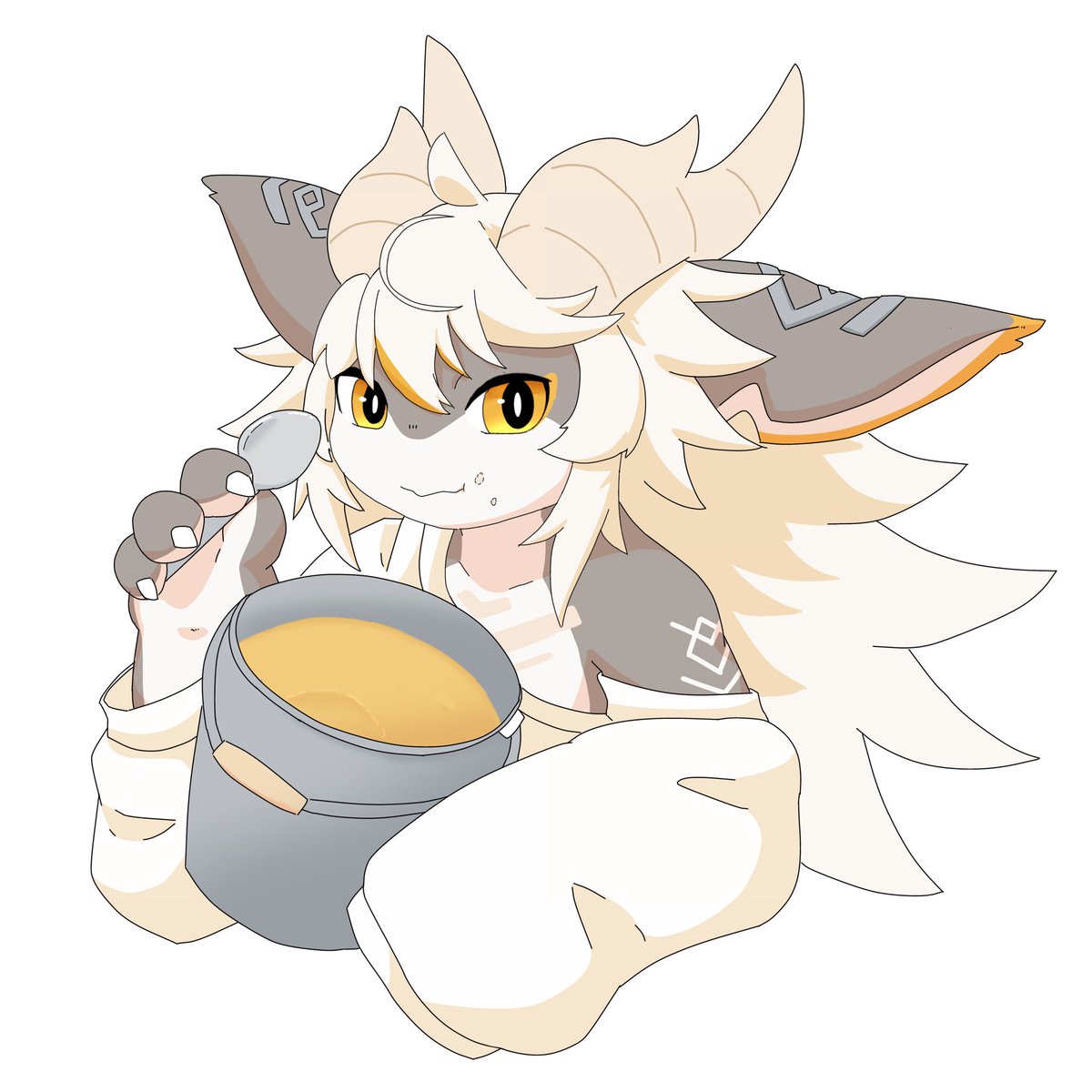 merinon_'s tweet photo. 主食はバケツプリン https://t.co/XVXI6yCmdz