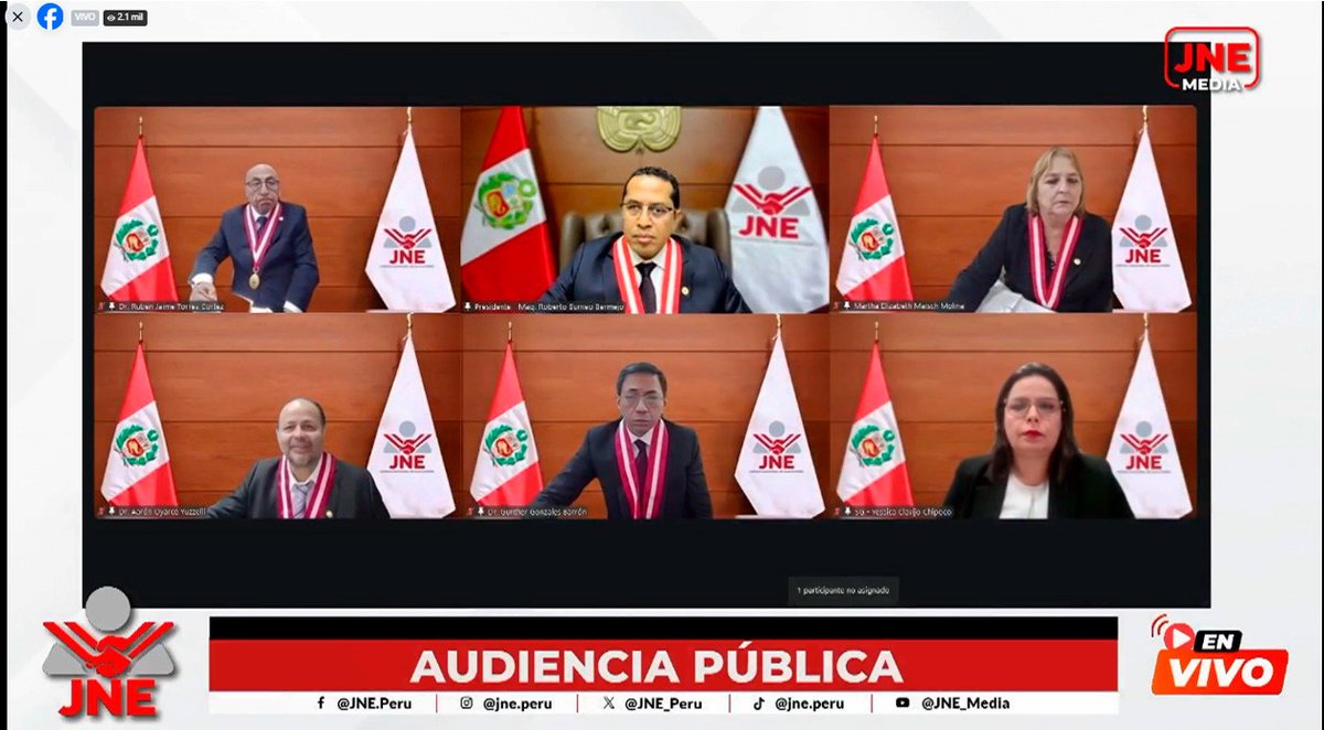 JNE Perú tweet media