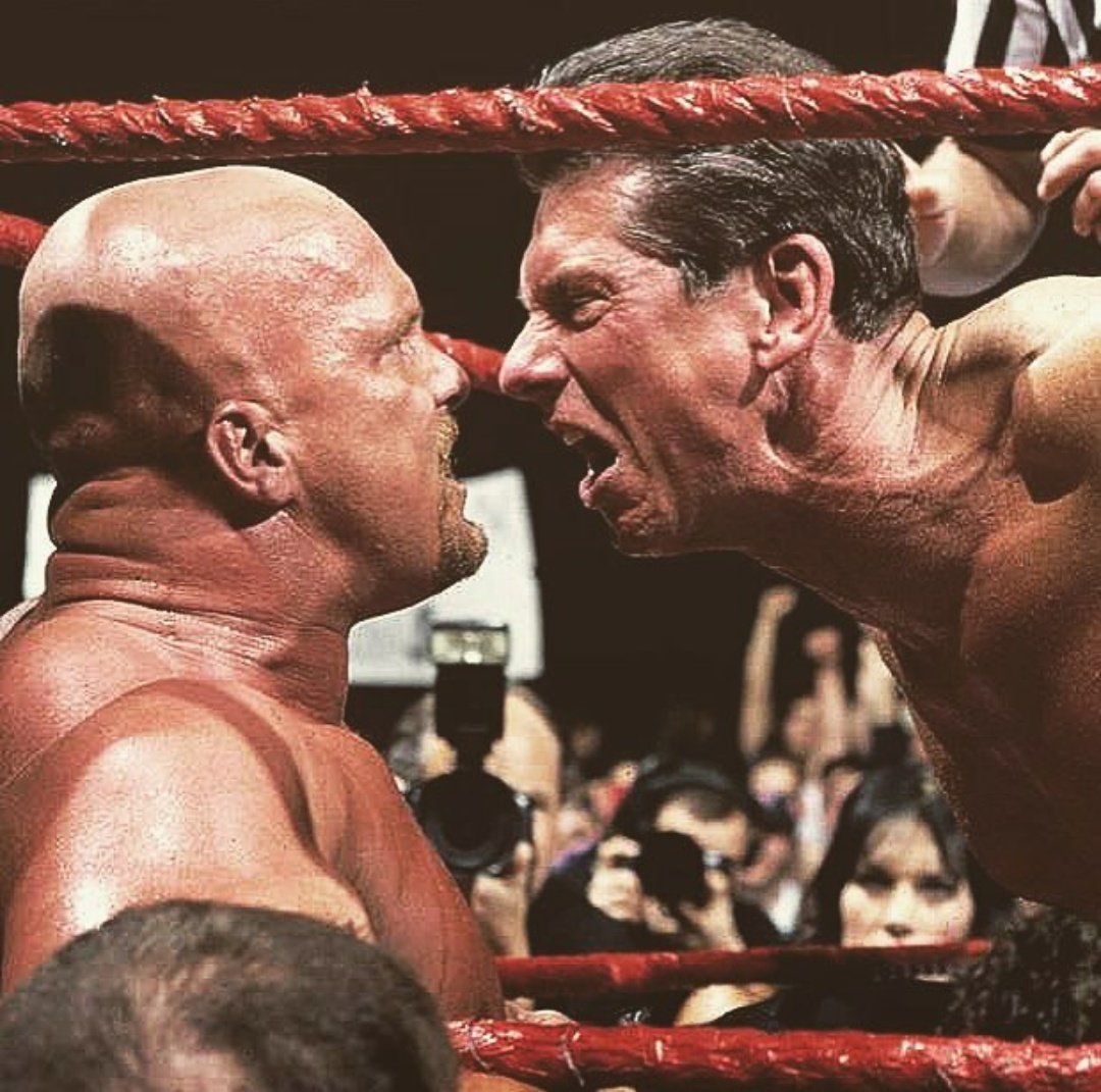 90sWWE's tweet photo. Austin vs McMahon 🔥 https://t.co/oaD54Uw3mO