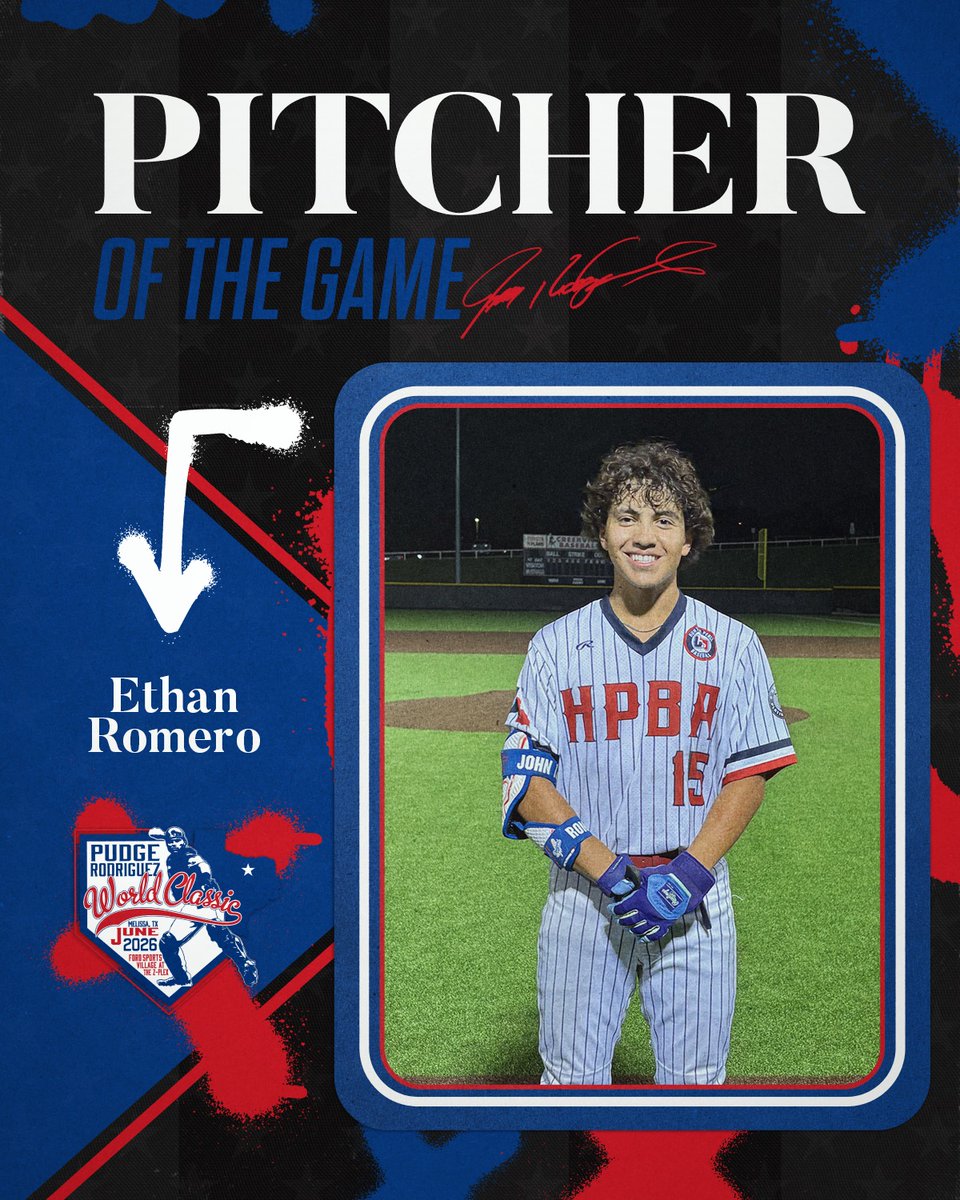 FiveToolTexas's tweet photo. #PudgeWC F: @HPBArecruiting 2028 Woods 2, Dallas Tigers McDowell 1
PoG: @Diego_Wong11 8 IP, 3H, 0 ER,  0 BB, 10K
Pitcher: @erom_19 7 IP, 0 ER, 3H, 2 BB, 12K https://t.co/smdtRmDkAw