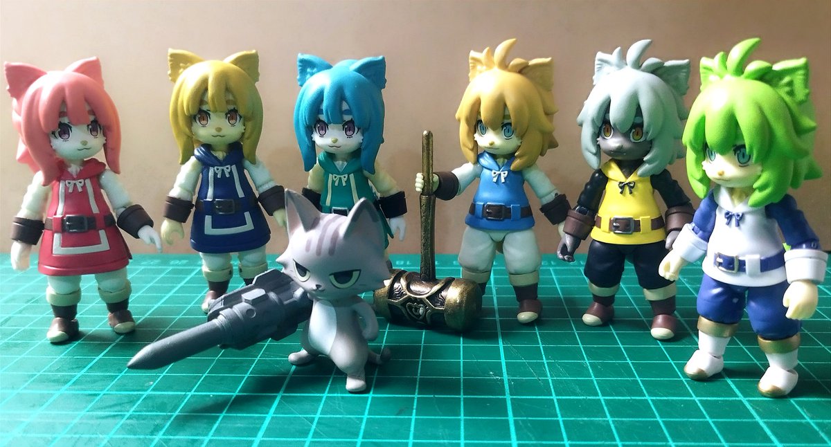 猫「何だろう…首元に視線を感じる」 #リンクトラベラーズ #ガシャポン