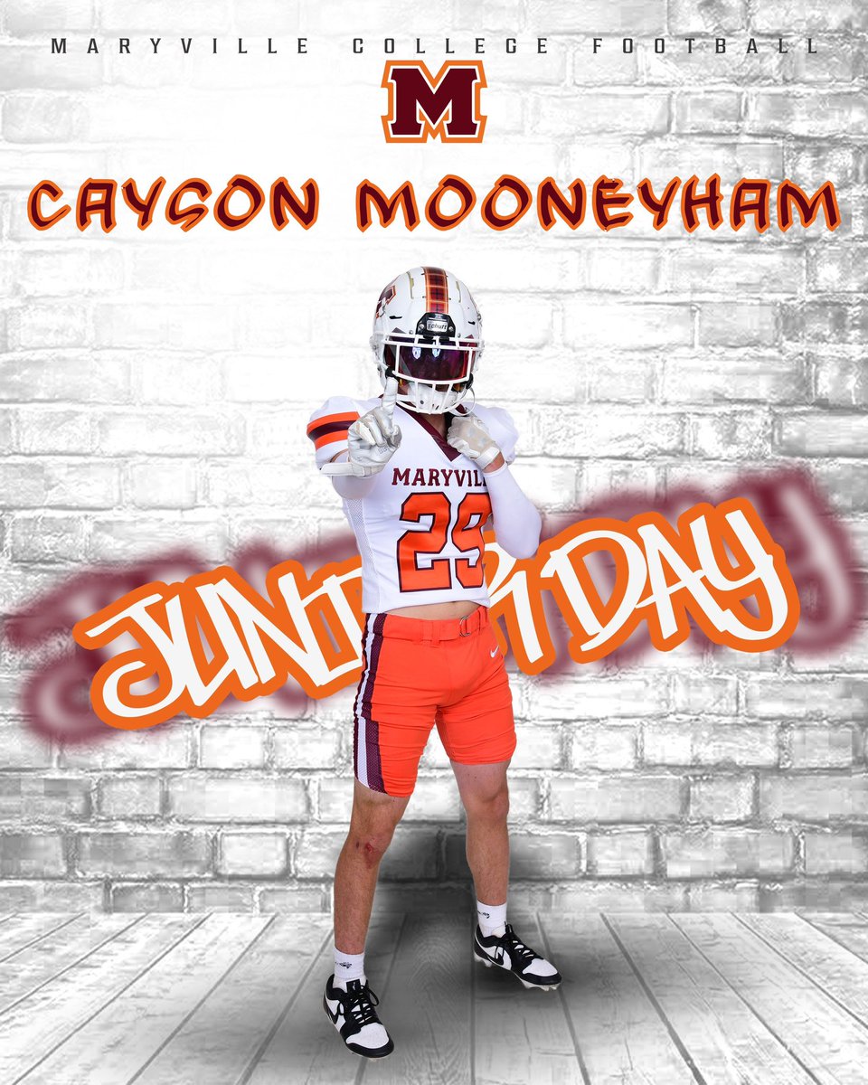25Cayson's tweet photo. See you in the morning for Junior Day, Maryville College!  Incredibly thankful for this opportunity!  @MCScotsFootball @FBCoachGorman @ConnorPylkas_FB https://t.co/cUfKAIrByT
