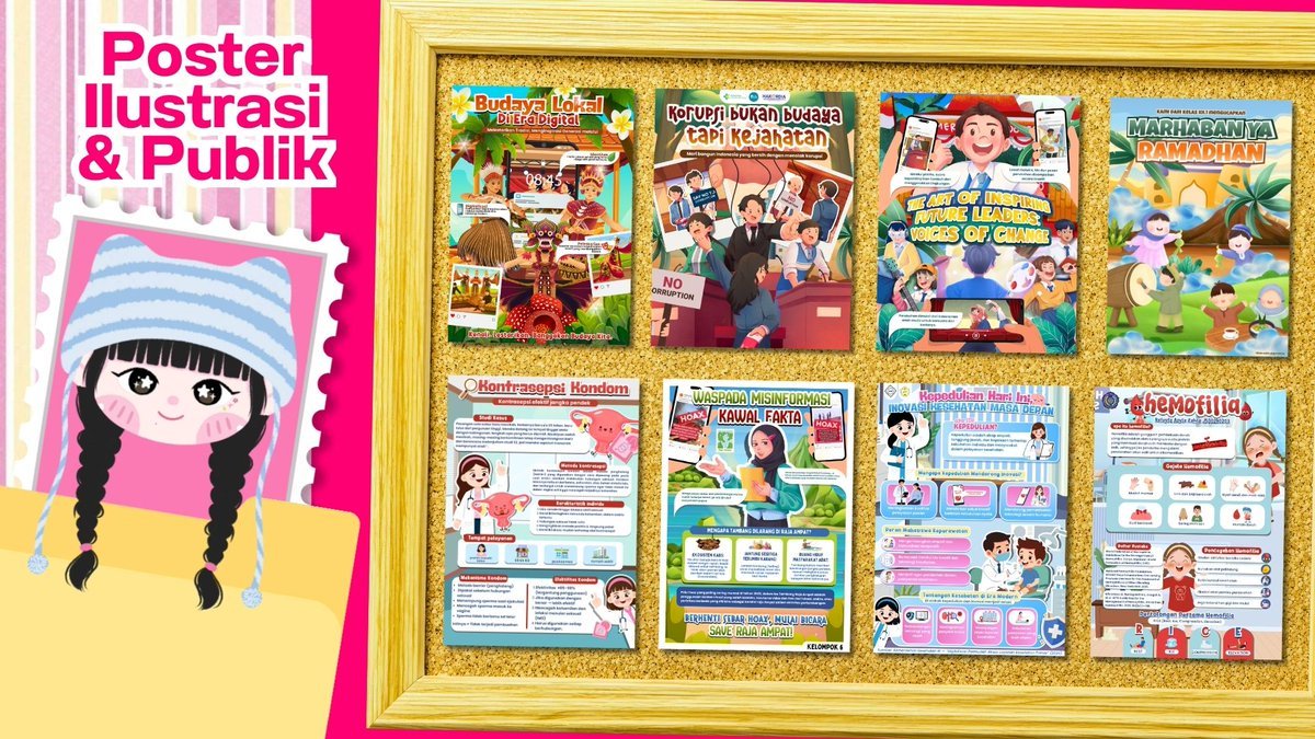 buicwk's tweet photo. Oopen joki edit design poster &amp; lainnya 🎨🖌️
Melayani: poster publik, poster ilustrasi, infografis, poster ilmiah, twibbon, leaflet, live report hingga feed Instagram 📱3

Harga mulai dari 40k aja 👀‼️
langsung order di 
💭☎️ : https://t.co/py0hzyGBlQ
#zonauang #zonaba https://t.co/FbIEwdvTIN