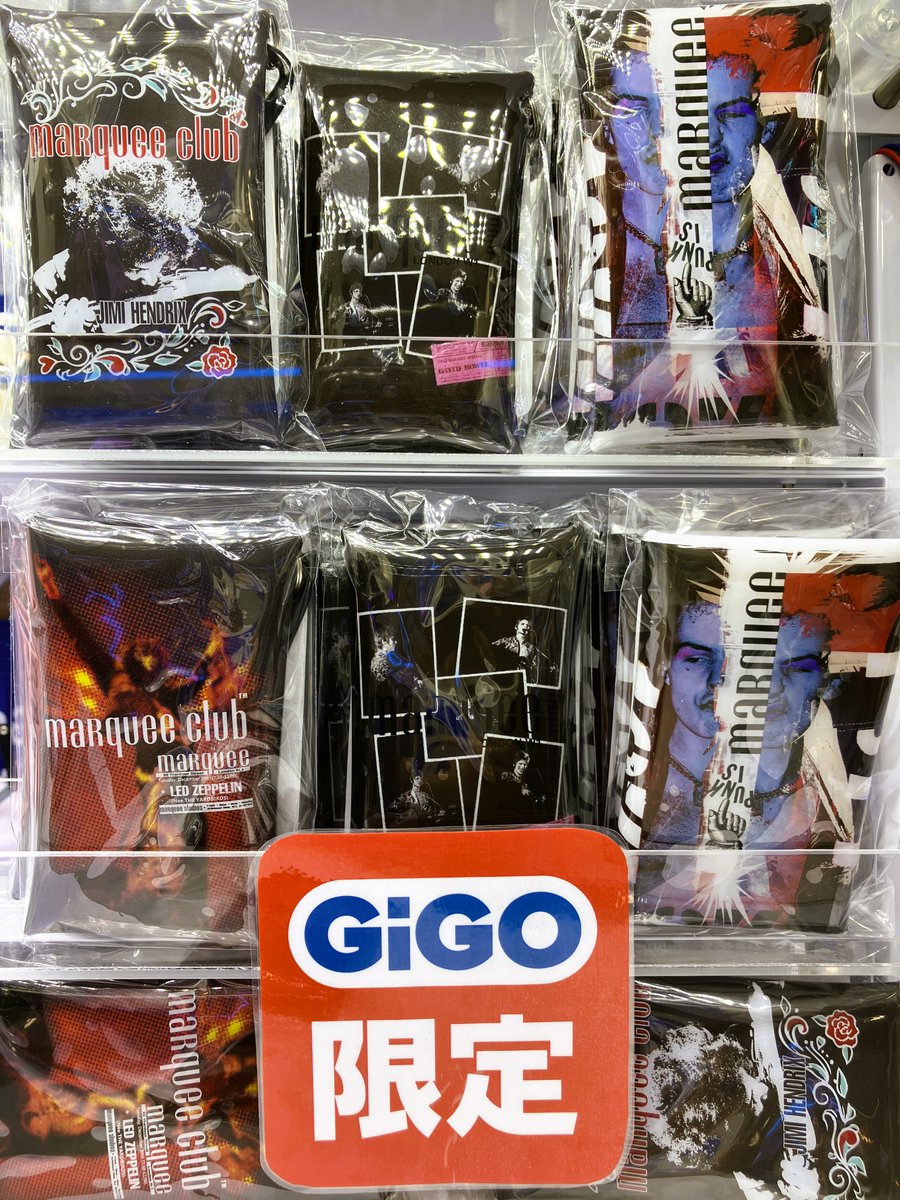 🌟プライズ情報🌟 Marquee Club × GiGO 🎸ドロップショルダーシャツ