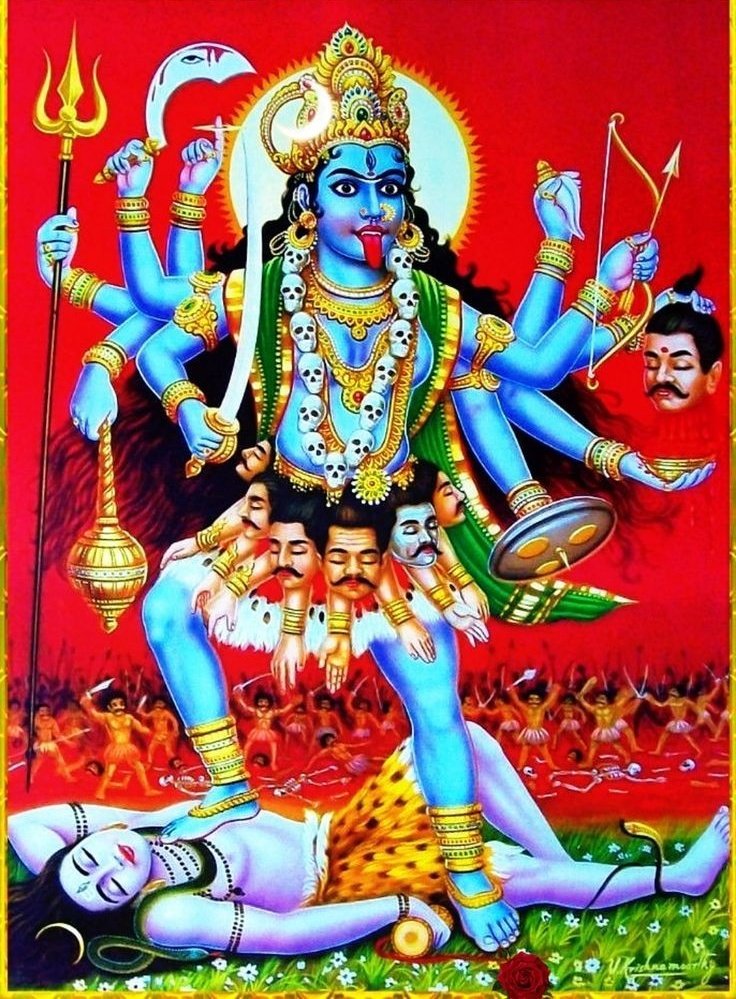 Shalus226's tweet photo. दिव्यम् लौहवज्र खड्ग वामोघोर्ध्व कराम्बुजाम्।
अभयम् वरदाम् चैव दक्षिणोध्वाघः पार्णिकाम् मम्।।

🍂ॐ क्रीं कालिकायै नमः🍂 
🌺प्रभात वंदन 🌺🚩🙏 https://t.co/mbiCwnqKgh