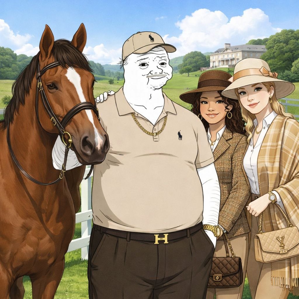 BABYDADDYONSOL's tweet photo. My horse’s name is Sir Pumpsalot.

Don’t ask questions. Just pet him. https://t.co/PEIusE9klE