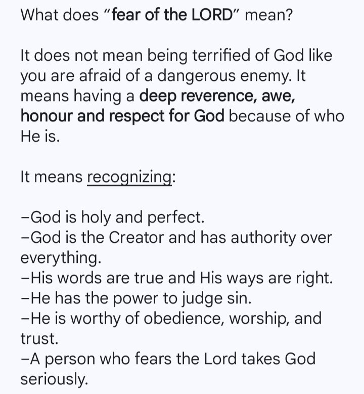 CoMembe9's tweet photo. 1/2

“Fear of the LORD is the beginning of wisdom, and knowledge of the Holy One results in good judgment.”  (Proverbs 9:10) https://t.co/NVk0bwWbre