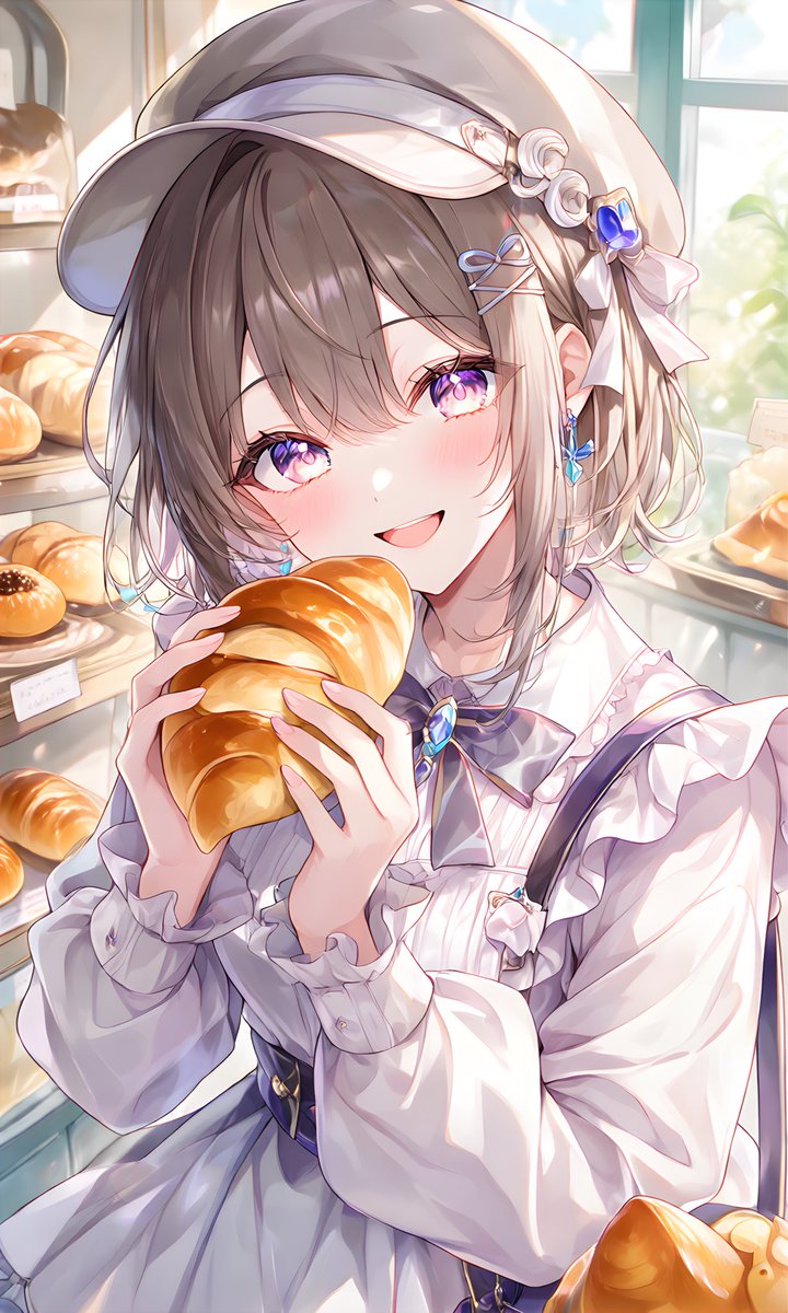 amane_spoon2's tweet photo. 【パン屋にいる女の子】

使用▶︎▷いいね＆フォロー( .ˬ.)"
RTで広めてくれたら嬉しいですm(_ _)m

 #AIイラスト
 #フリーイラスト
 #AIart 
 #フリーアイコン
 #AIイラスト好きと繋がりたい https://t.co/iN7WKSta4E
