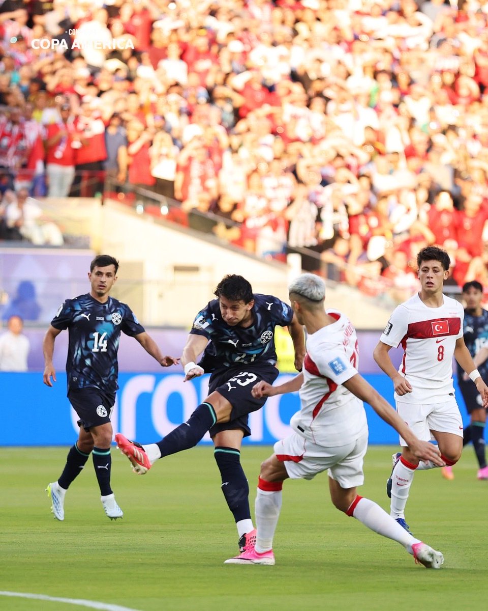 CopaAmerica's tweet photo. El gol más rápido del Mundial: Matías Galarza. ⚡🇵🇾 https://t.co/sKZaArznsr