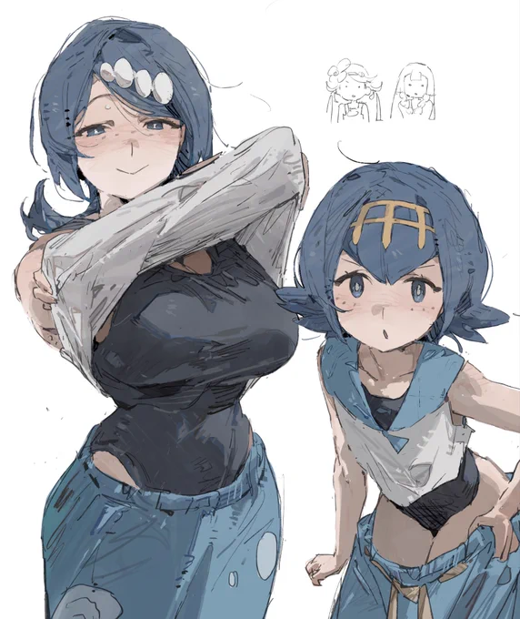 まーた検索除外されそうな絵ばっか描いてるよ