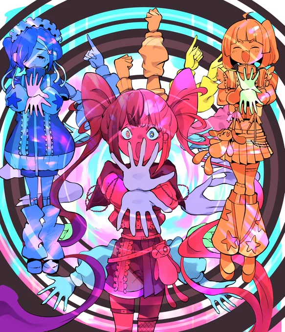 #電音部美術部 #中野電脳